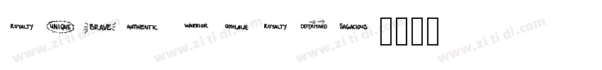 RUBA WORDS字体转换